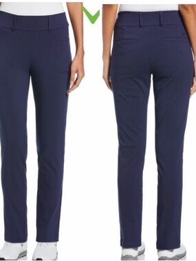 Callaway Opti Dri TrueSculpt Pull on Navy Blue Women’s Golf Pants Size XL